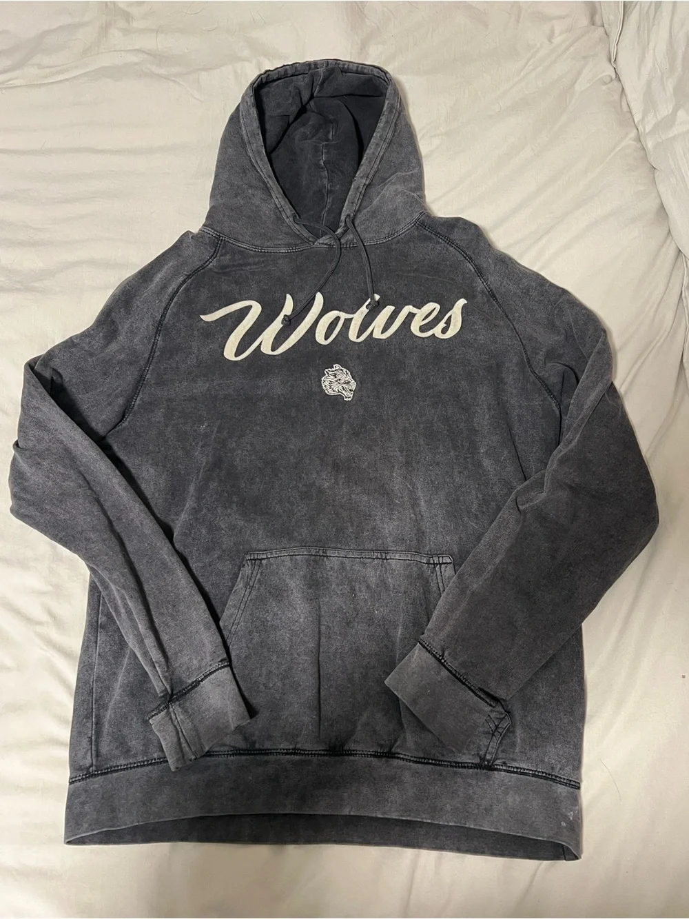 Darc Sport Wolves Hoodie Faded Black Drop 6 Limited XL